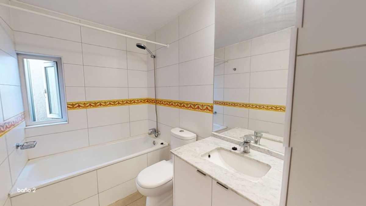Arriendo Departamento S 2D en suite Walk-in cl&oacute;set 2B 1E 1B Metro Bilbao - Providencia