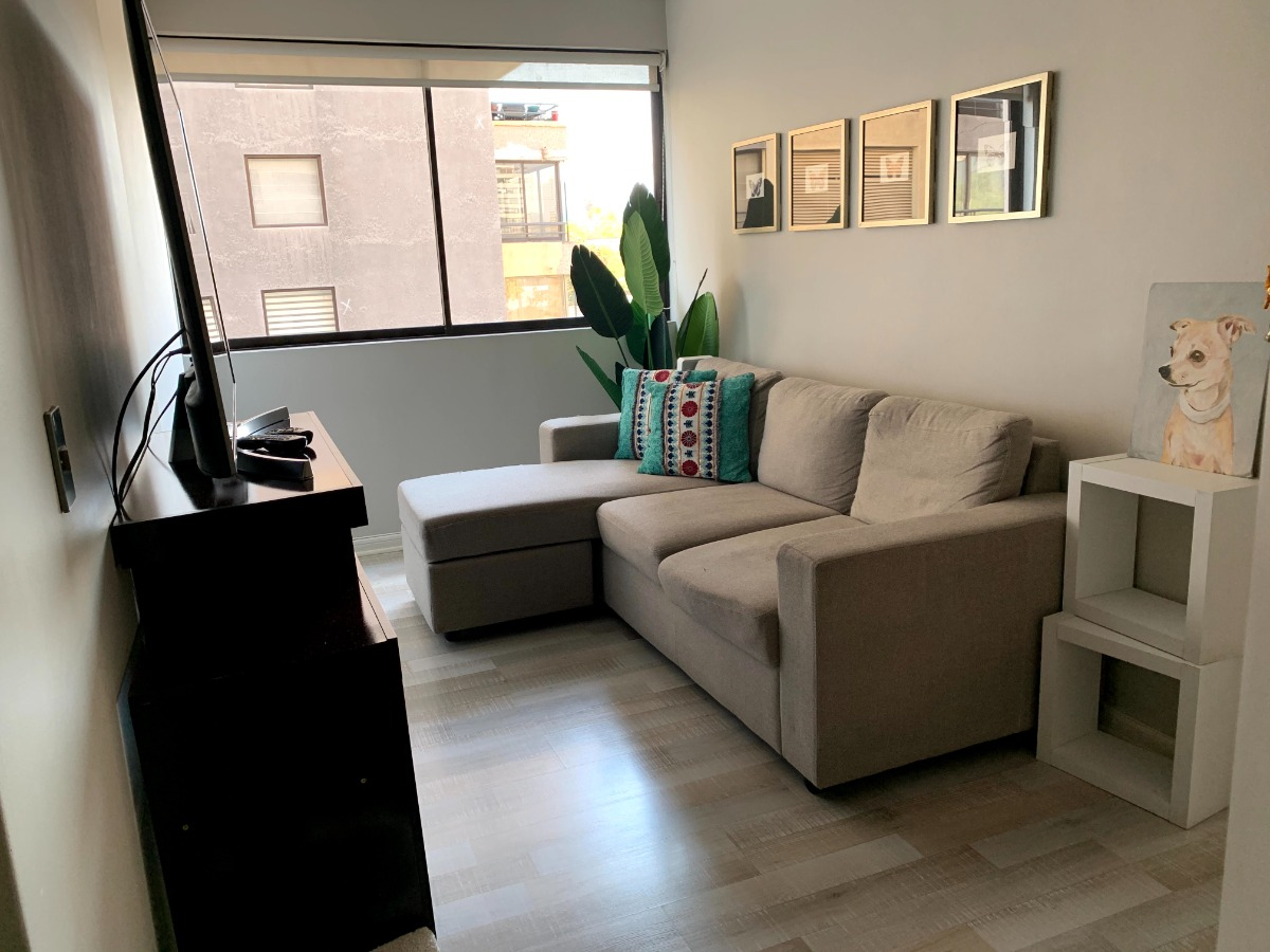 Arriendo Departamento O 3D en suite 3B 1E 1B Rotonda Atenas - Las Condes