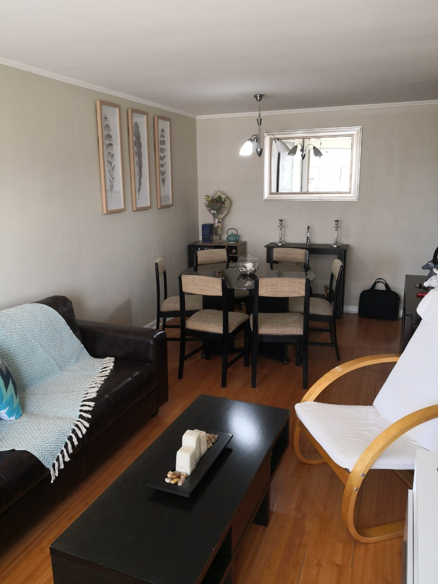 Arriendo Departamento 2D 2B 1E 1B Metro Monse&ntilde;or Eyzaguirre - &Ntilde;u&ntilde;oa