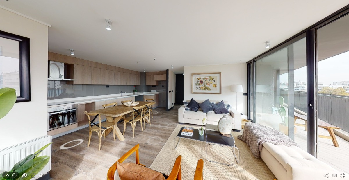 Arriendo Departamento NP 2D 2B 1E 1B Campus Oriente - Providencia