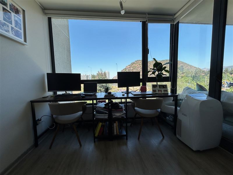 Arriendo Departamento Sur-Poniente 1D en suite Walk-in cl&oacute;set 1B 1E 1B La Dehesa - Lo Barnechea