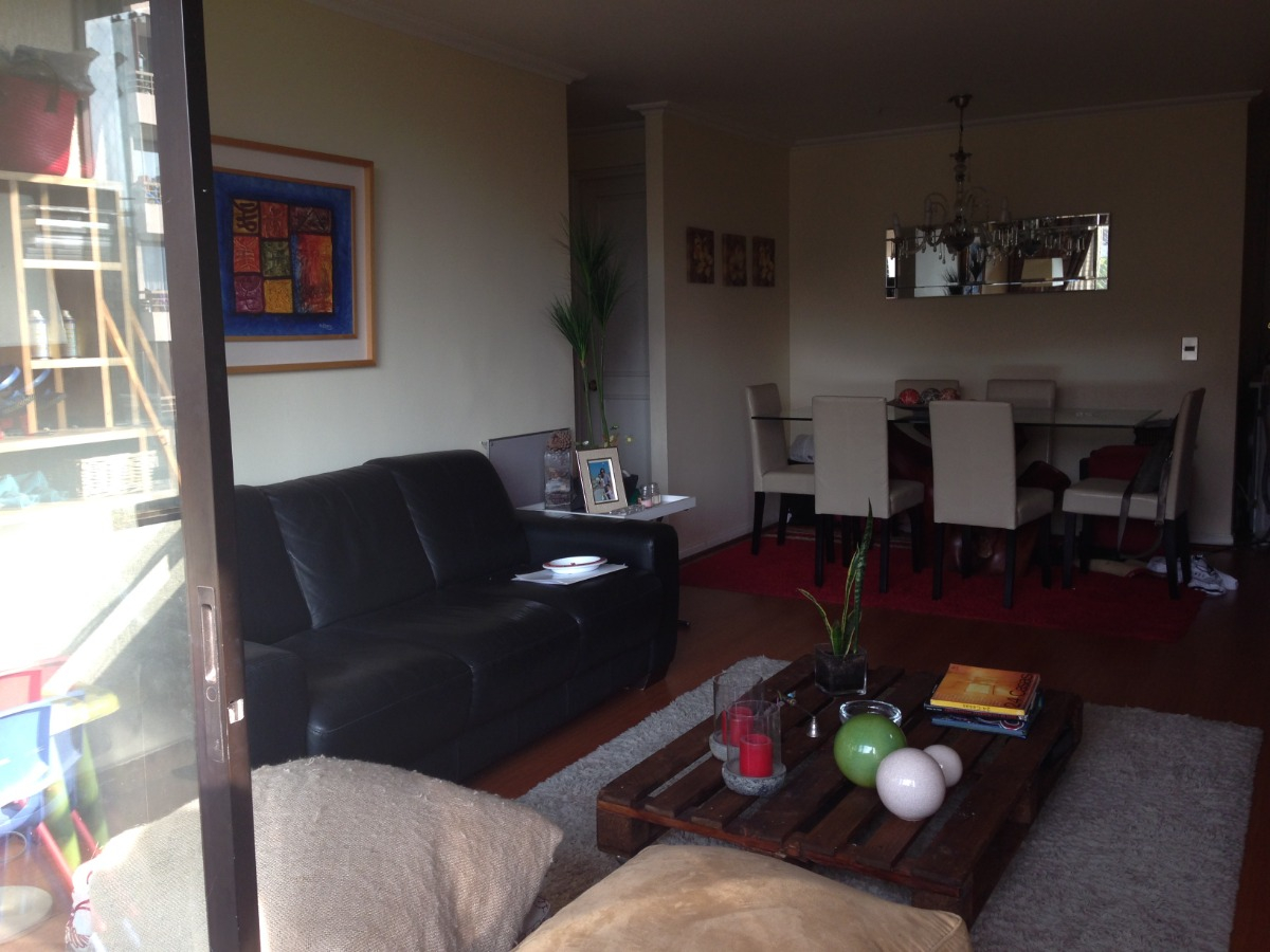 Arriendo Departamento N 3D en suite 2B 1E 1B Las Lilas - Providencia