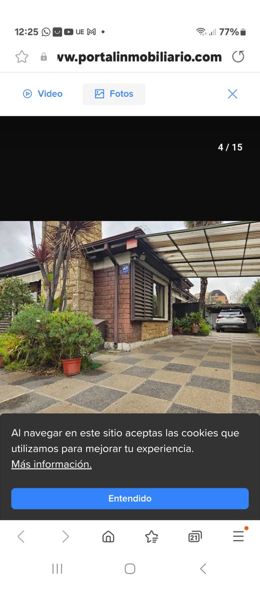 Venta Casa 3D 3B 3E Parque Padre Alberto Hurtado - Las Condes