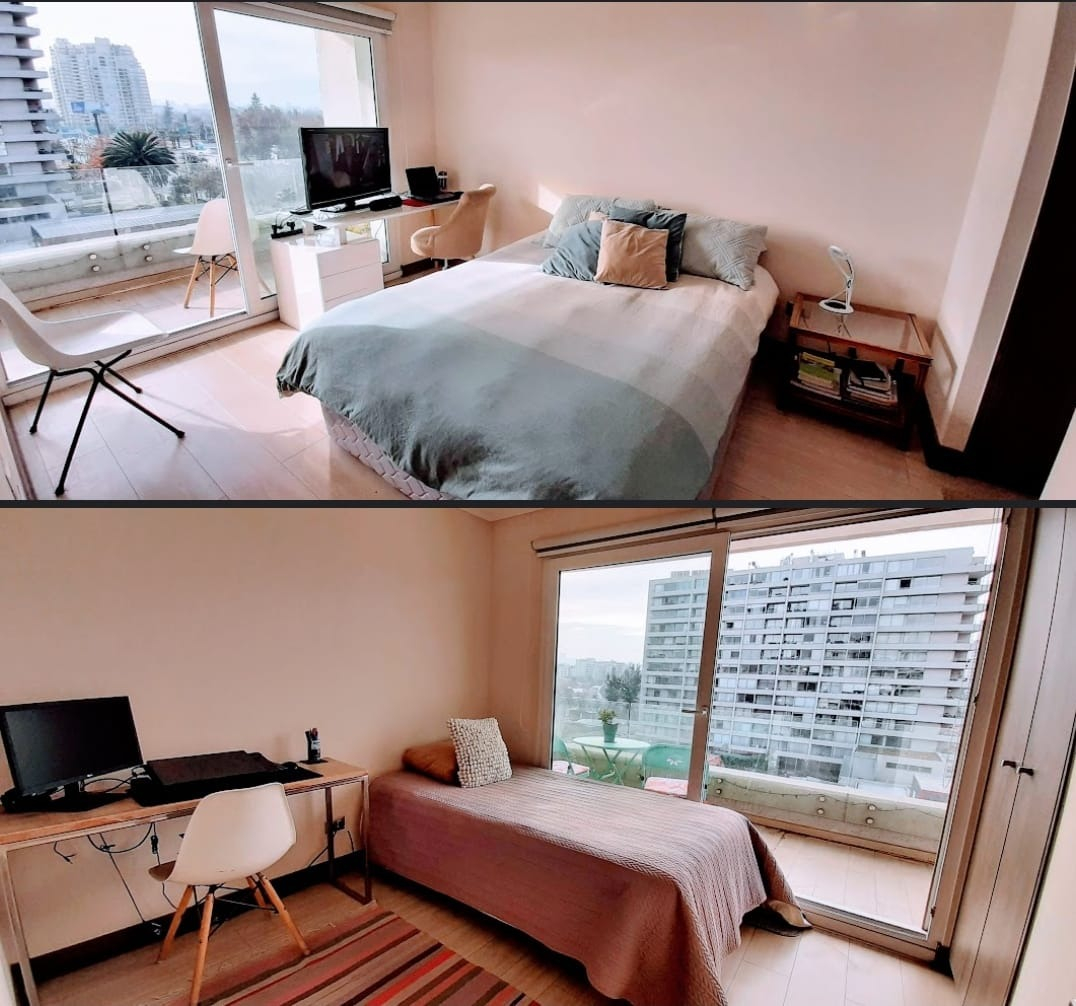 Arriendo Departamento NO 2D en suite Walk-in cl&oacute;set 2B 2E 1B Amapolas - &Ntilde;u&ntilde;oa