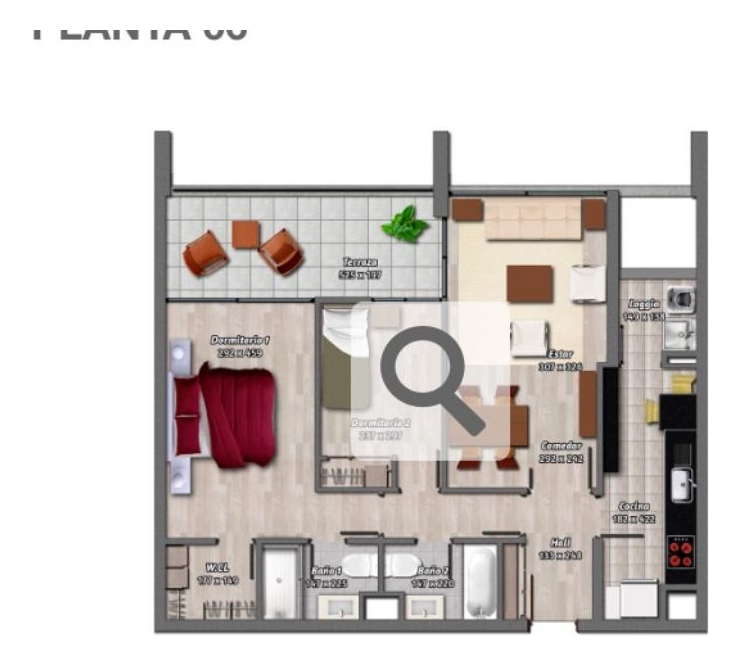 Arriendo Departamento O 2D Walk-in cl&oacute;set 2B 1E 1B Metro Monse&ntilde;or Eyzaguirre - &Ntilde;u&ntilde;oa