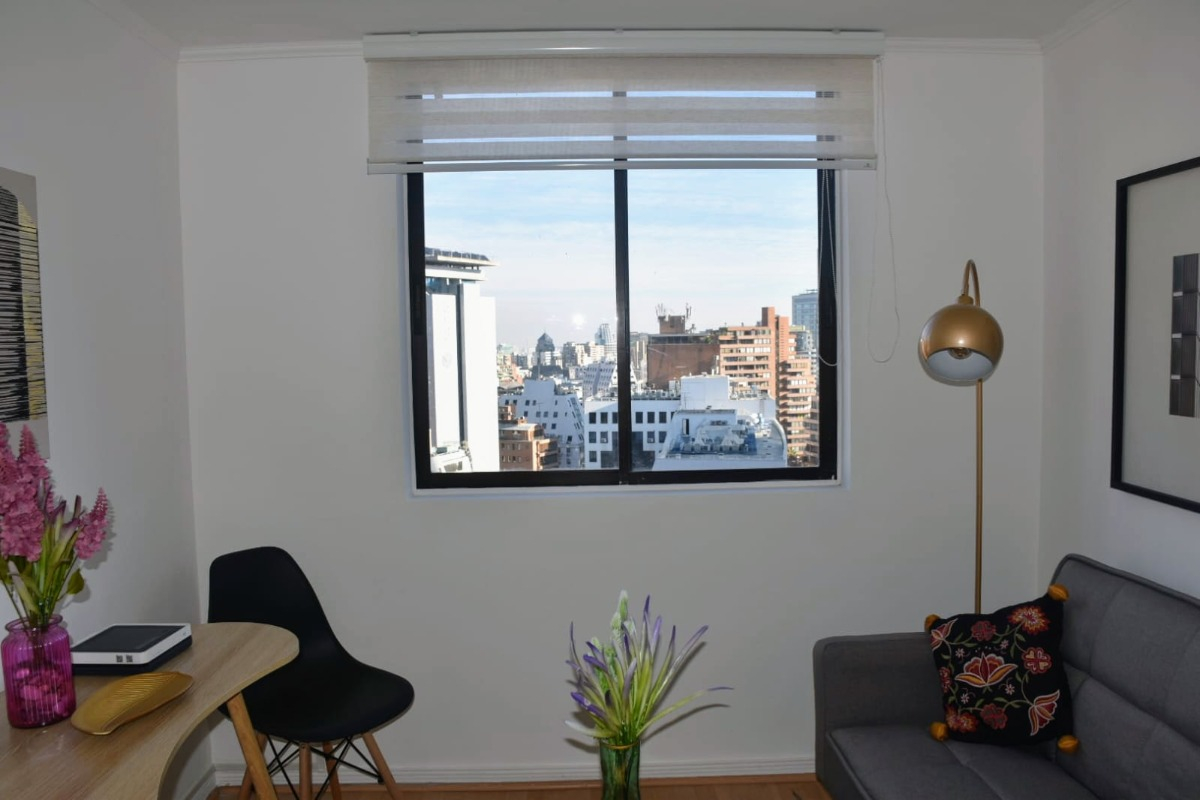 Arriendo Departamento 1D 1B Barrio El Golf - Las Condes