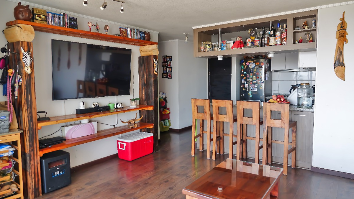 Arriendo Departamento N 2D en suite Walk-in cl&oacute;set 2B 1E 1B Plaza Ega&ntilde;a - &Ntilde;u&ntilde;oa
