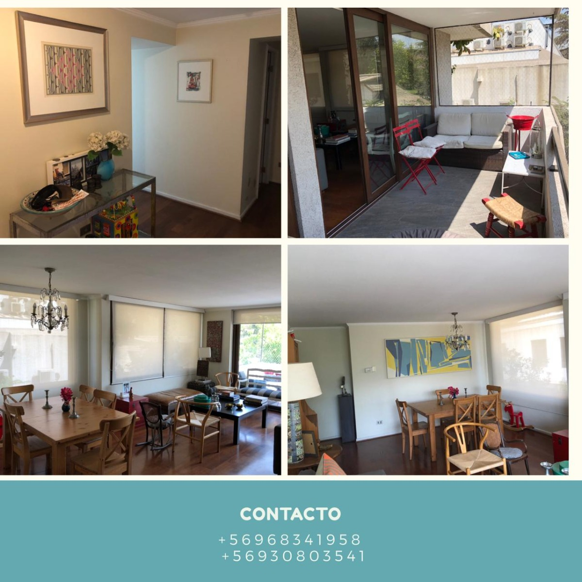 Arriendo Departamento NO 3D en suite Walk-in cl&oacute;set 3B 2E 1B Borde R&iacute;o - Casa Piedra - Vitacura