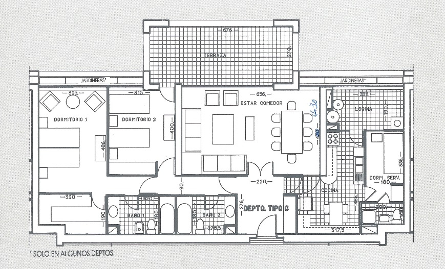 Arriendo Departamento 3D Parque Arauco - Las Condes