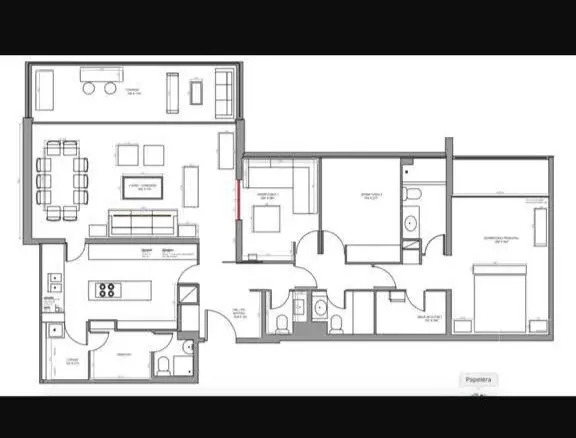 Venta Departamento 3D La Llaver&iacute;a - Vitacura