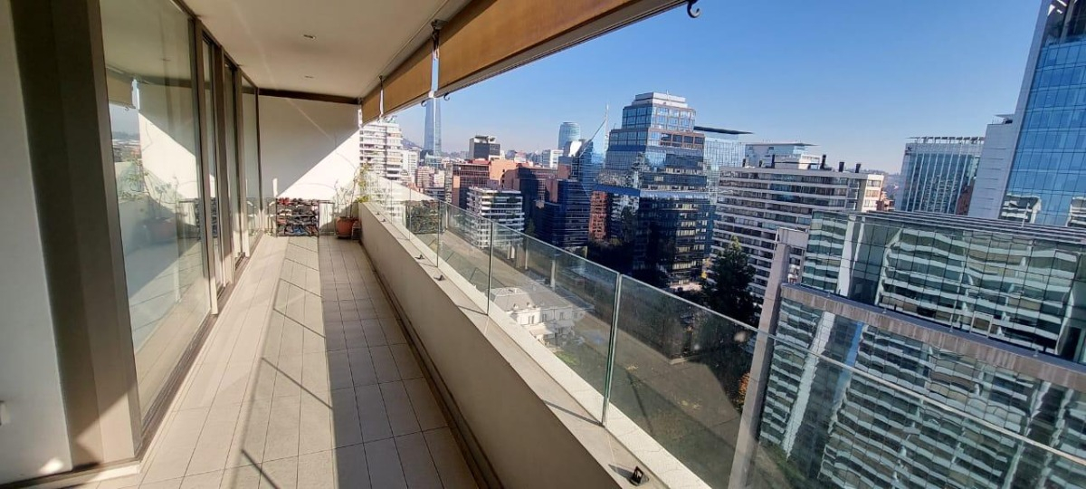 Arriendo Departamento NO 3D Walk-in cl&oacute;set 3B 2E 1B Barrio El Golf - Las Condes