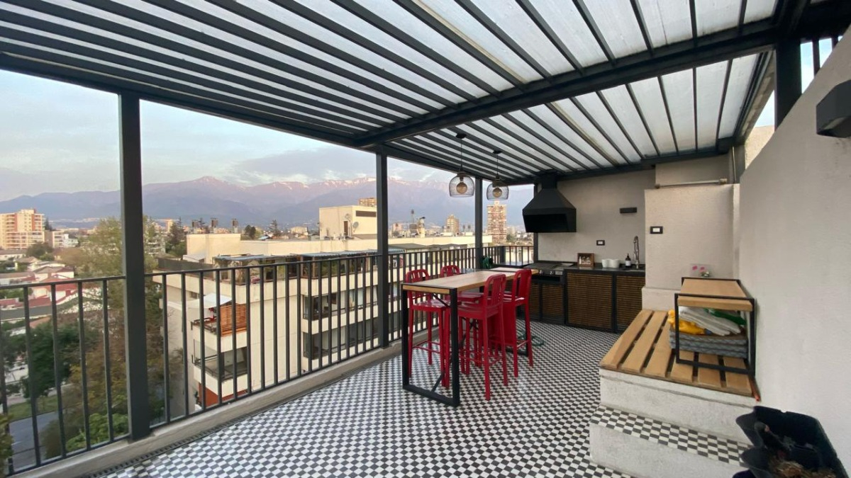 Venta Departamento NO 2D en suite Walk-in cl&oacute;set 2B 1E 1B Las Lilas - Providencia