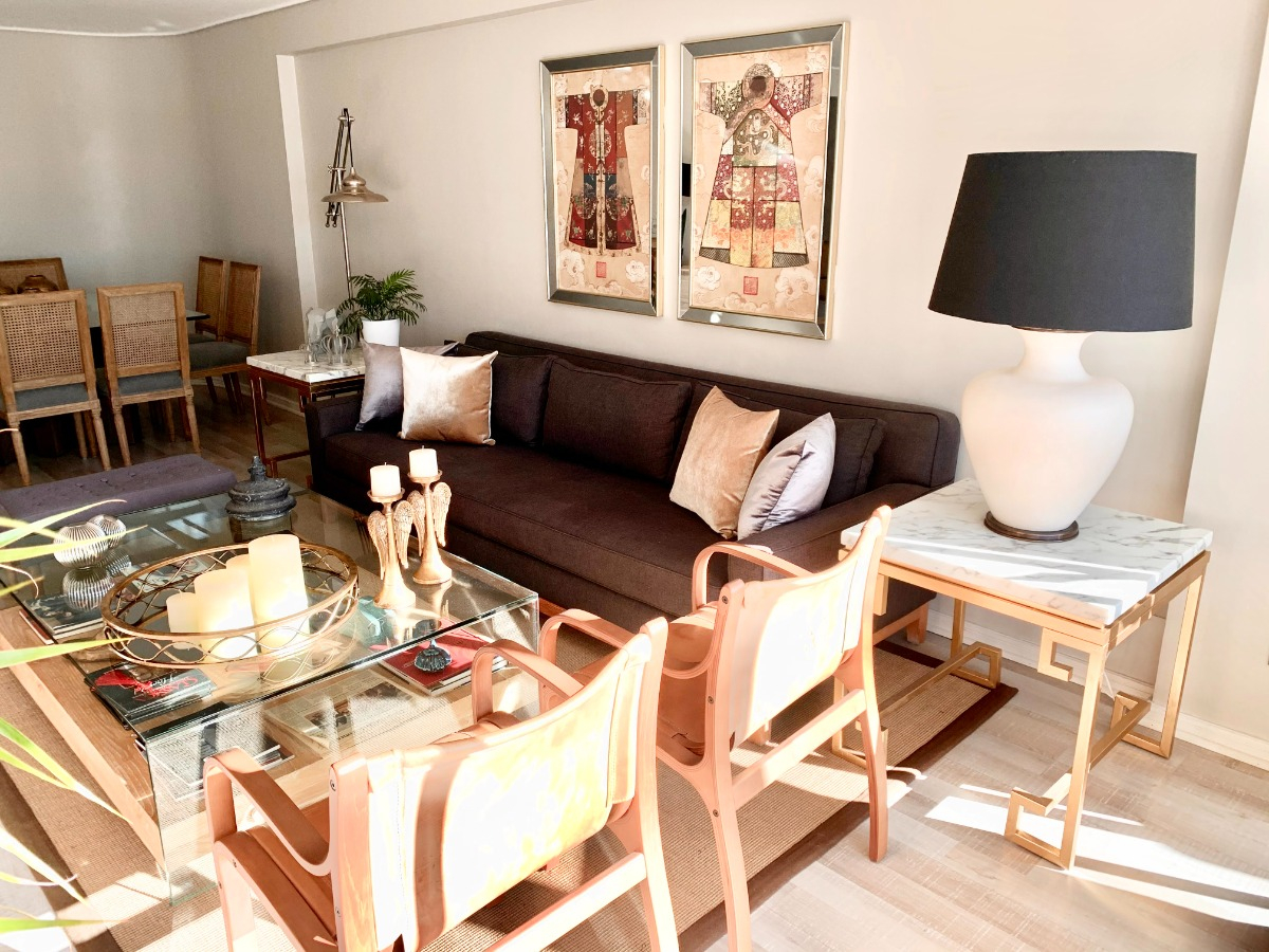 Arriendo Departamento O 3D en suite 3B 1E 1B Rotonda Atenas - Las Condes
