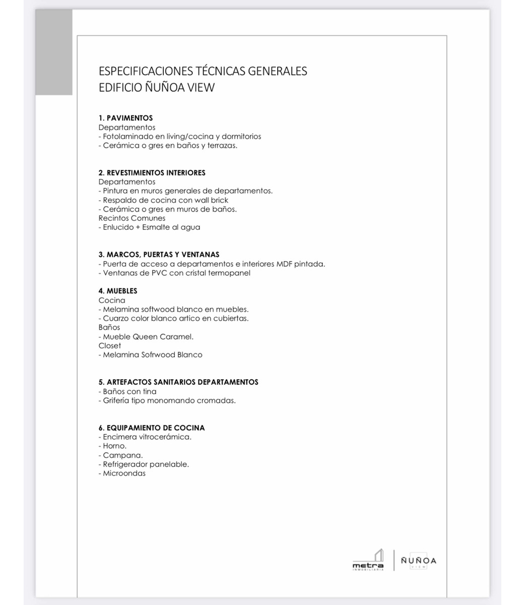 Venta Departamento 2D 2B 1E Parque San Eugenio - Metro &Ntilde;uble - &Ntilde;u&ntilde;oa