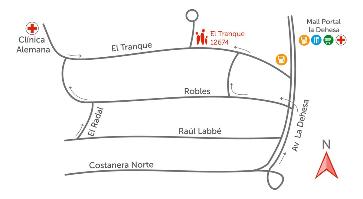 Venta Departamento 3D La Dehesa - Lo Barnechea