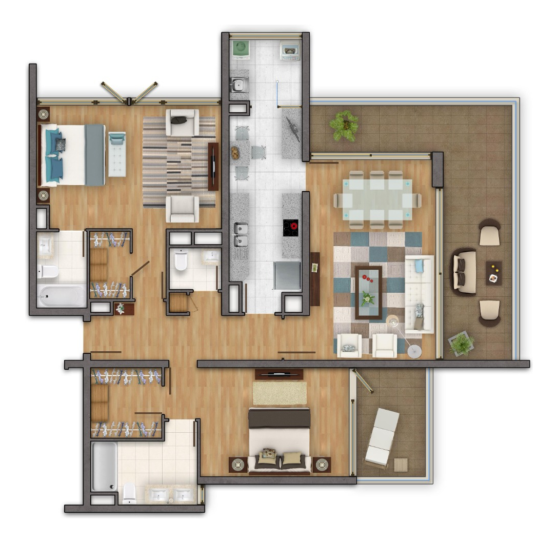 Venta Departamento NP 2D 3B 2E 1B  - Vitacura