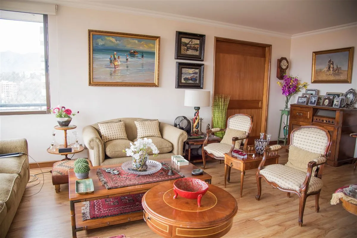 Venta Departamento 3D con vista SO   - Vitacura