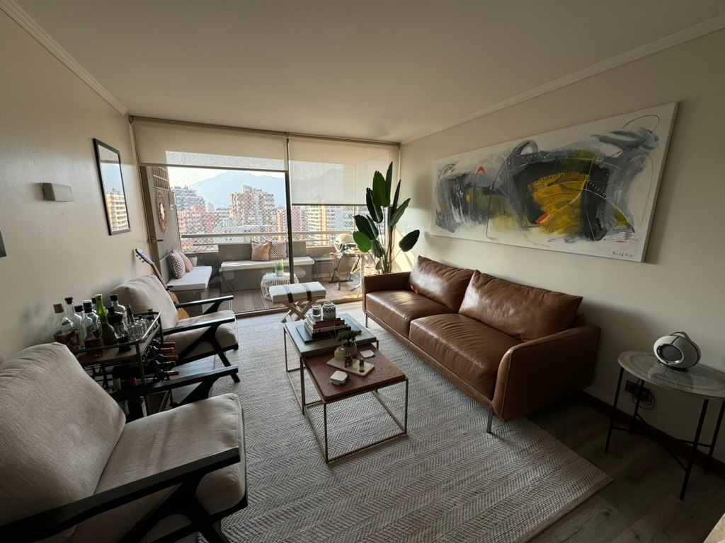 Venta Departamento NO 3D en suite Walk-in cl&oacute;set 3B 2E 1B Barrio El Golf - Las Condes