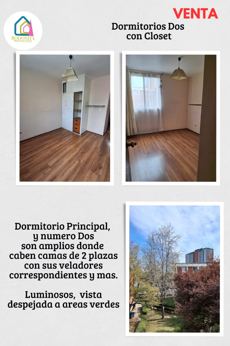 Venta Departamento O 3D 1B Metro Irarr&aacute;zaval - &Ntilde;u&ntilde;oa