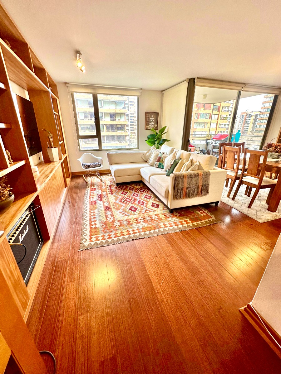 Arriendo Departamento 3D en suite Walk-in cl&oacute;set 3B 1E 1B Metro Manquehue - Apumanque - Las Condes