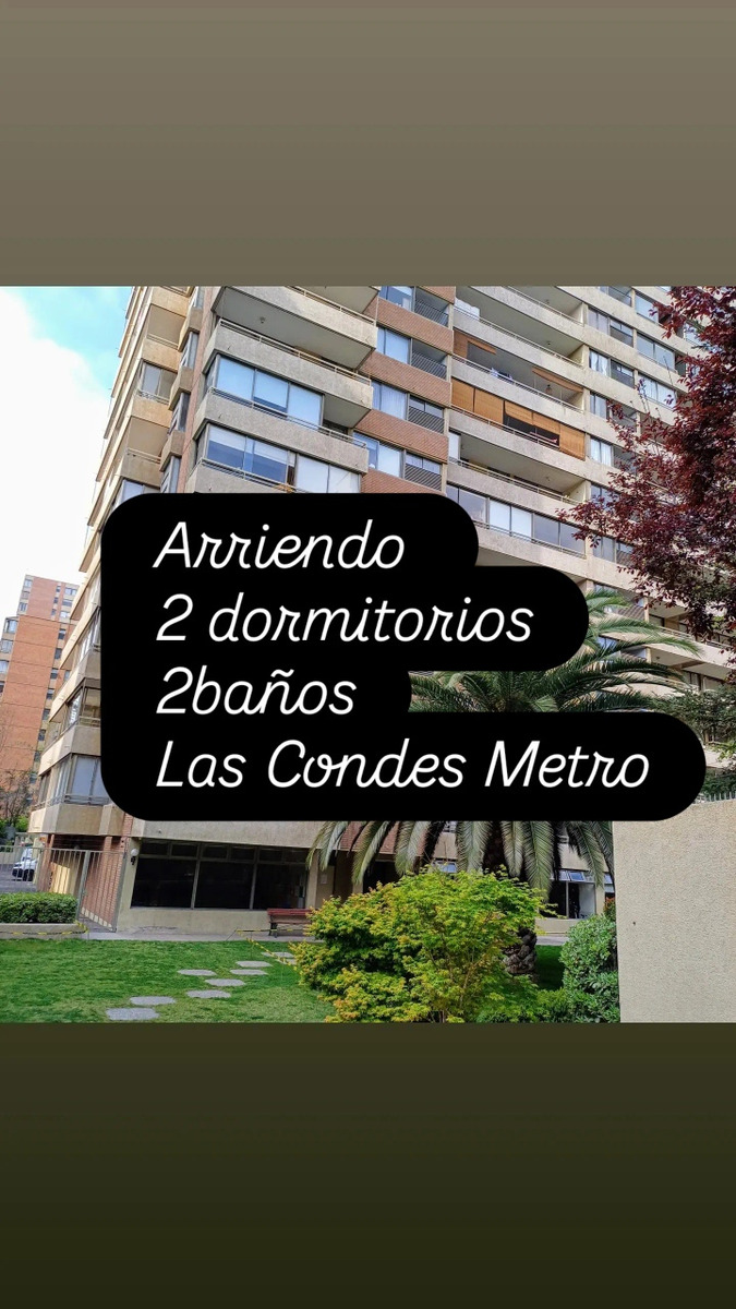 Arriendo Departamento 2D 2B 1E 1B Nueva Las Condes - Las Condes