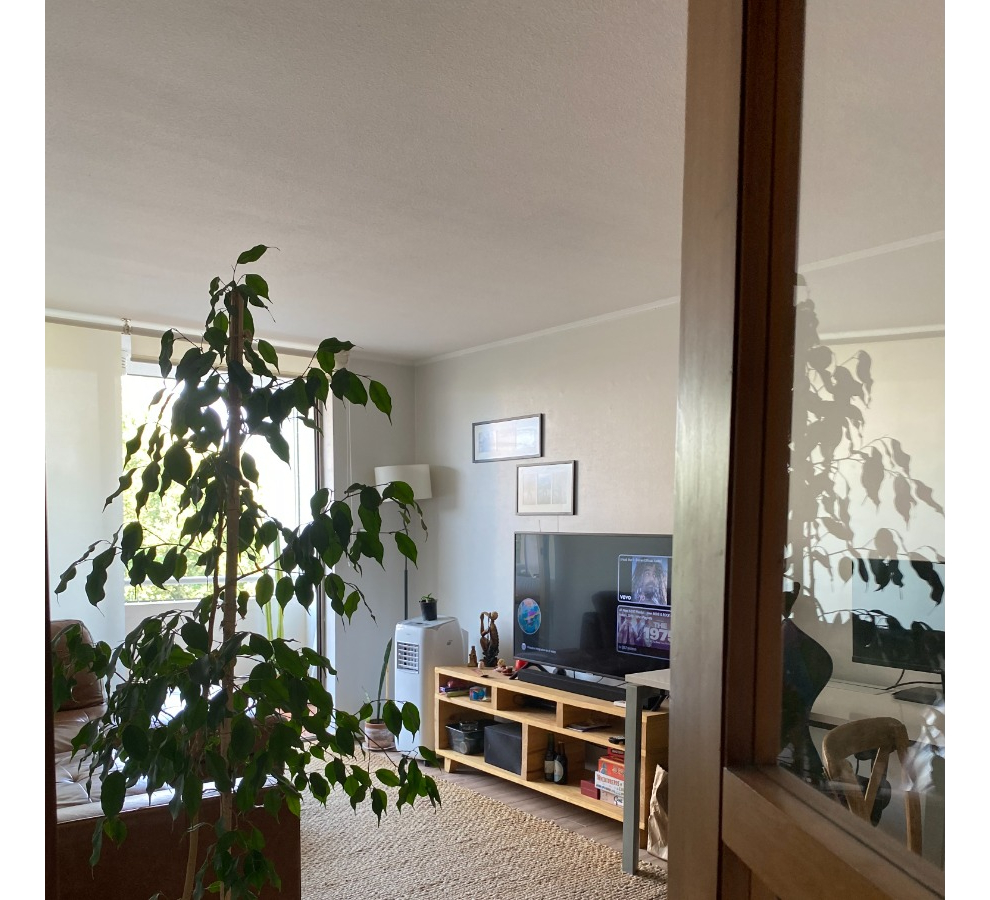 Arriendo Departamento SO 2D en suite Walk-in cl&oacute;set 2B 1E 1B Metro Monse&ntilde;or Eyzaguirre - &Ntilde;u&ntilde;oa