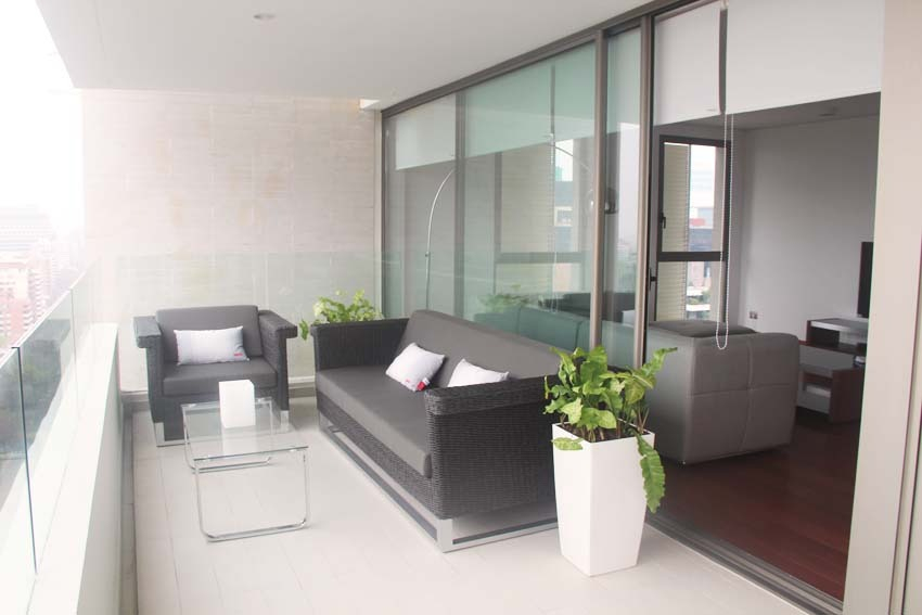 Arriendo Departamento SO 2D 2B 1E 1B Barrio El Golf - Las Condes