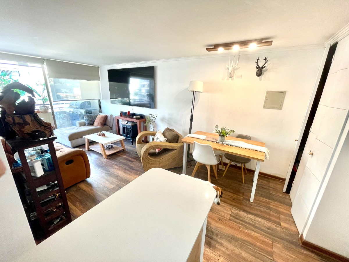 Venta Departamento O 2D en suite 2B 1E 1B Vaticano - Las Condes