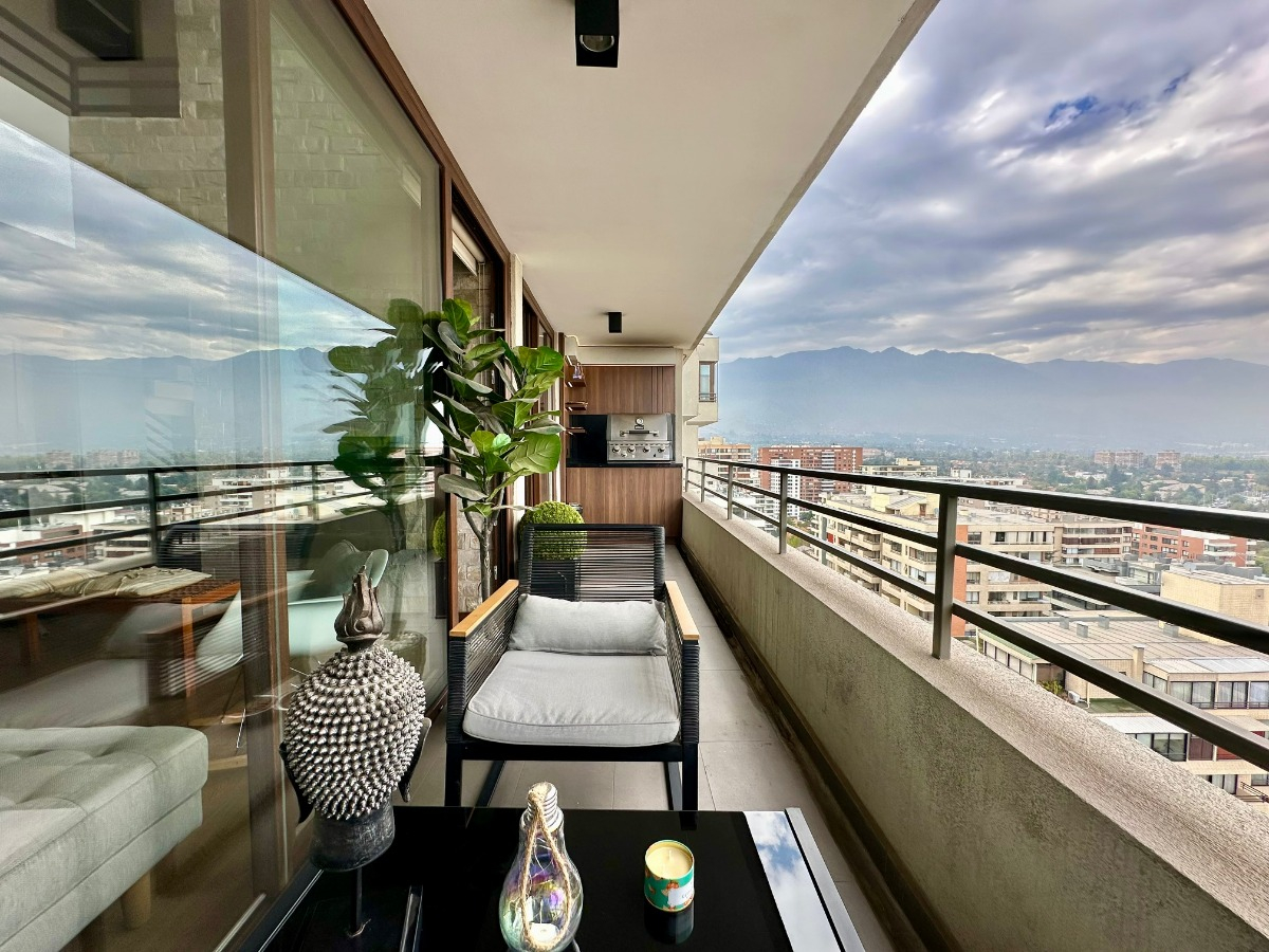 Venta Departamento SP 3D en suite Walk-in cl&oacute;set 4B 2E 1Bd Rotonda Atenas - Las Condes