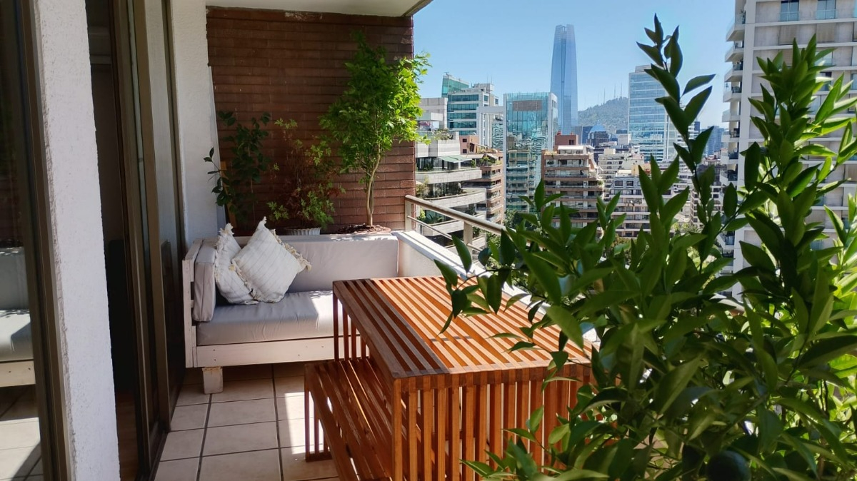 Arriendo Departamento NP 1D en suite Walk-in cl&oacute;set 1B 1E 1B Barrio El Golf - Las Condes