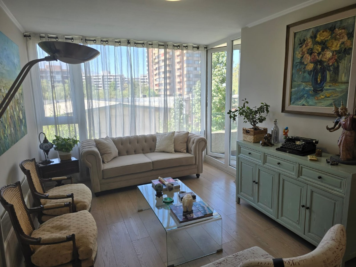 Arriendo Departamento SO 2D en suite Walk-in cl&oacute;set 2B 1E 1B Metro Hernando de Magallanes - Las Condes