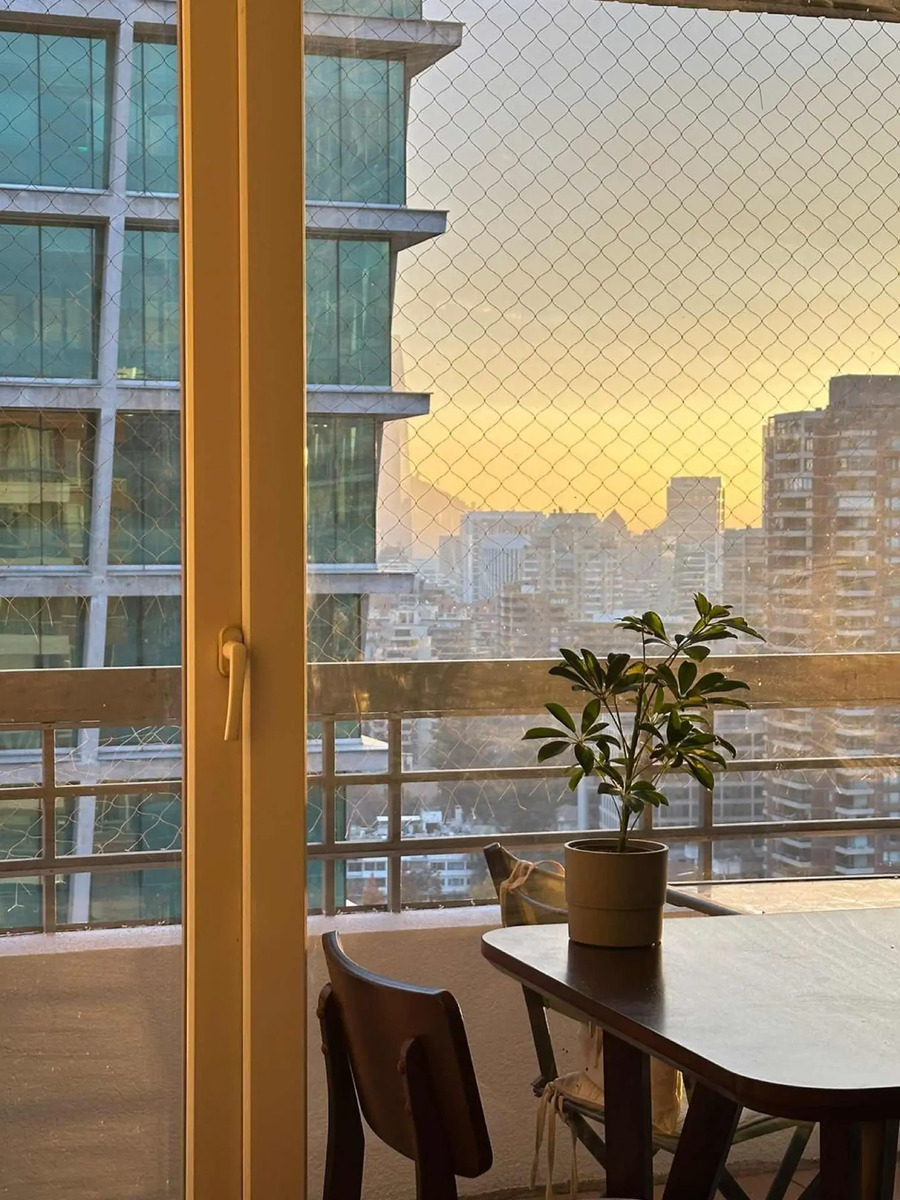 Venta Departamento 1D en suite Walk-in cl&oacute;set 1B 1E 1B Metro Escuela Militar - Las Condes