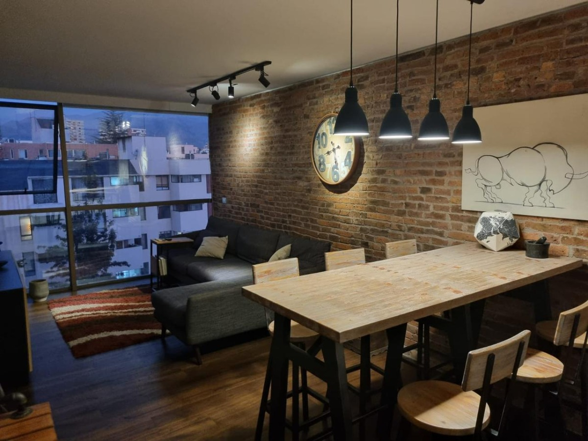 Arriendo Departamento O 2D 1B 1E 1B Las Lilas - Providencia