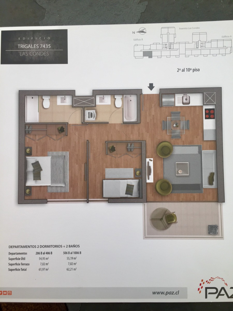 Arriendo Departamento NP 2D 2B 1E 1B Metro Hernando de Magallanes - Las Condes