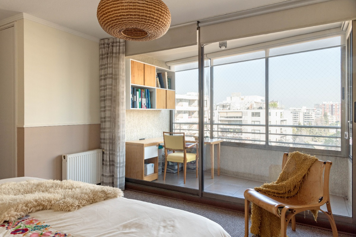 Venta Departamento SP 2D en suite Walk-in cl&oacute;set 2B 1E 1B Las Lilas - Providencia