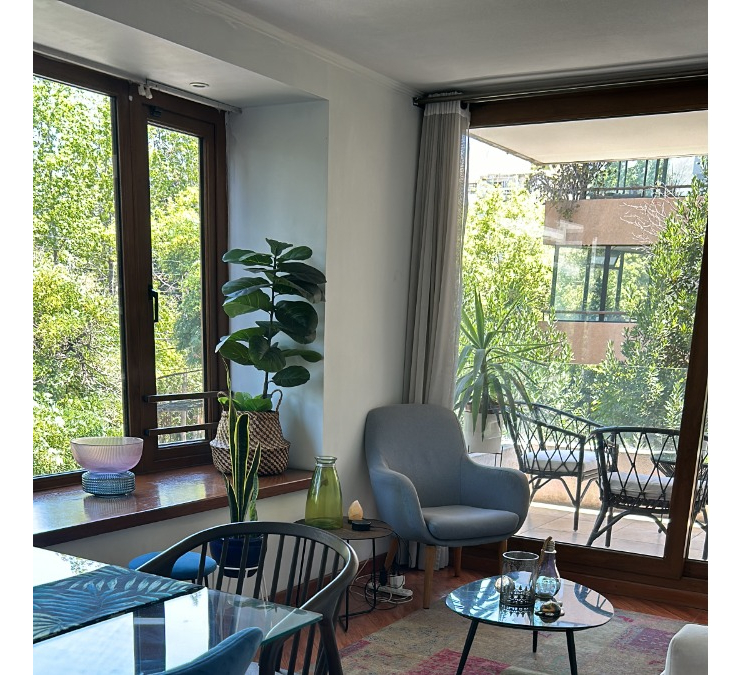 Arriendo Departamento SP 2D en suite Walk-in cl&oacute;set 2B 1E 1B Los Leones - Providencia