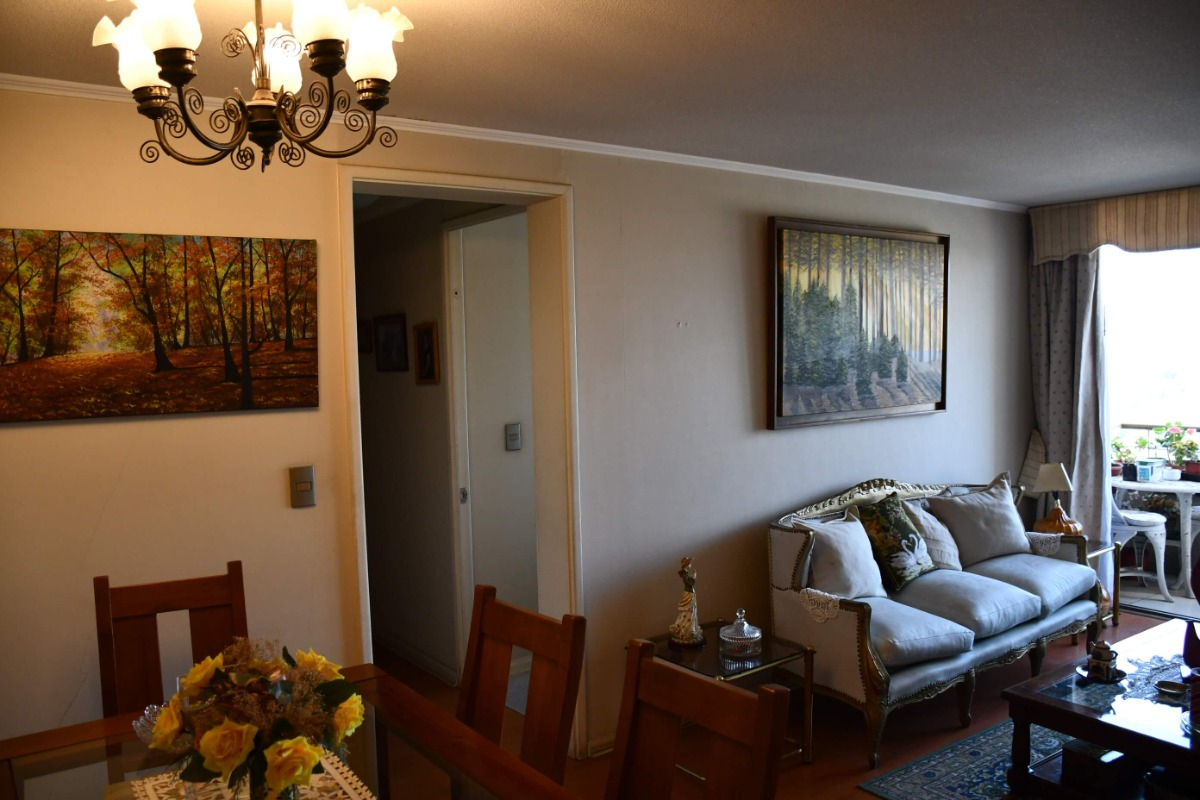 Venta Departamento NO 2D en suite Walk-in cl&oacute;set 2B 1E 1B Villa Frei - &Ntilde;u&ntilde;oa