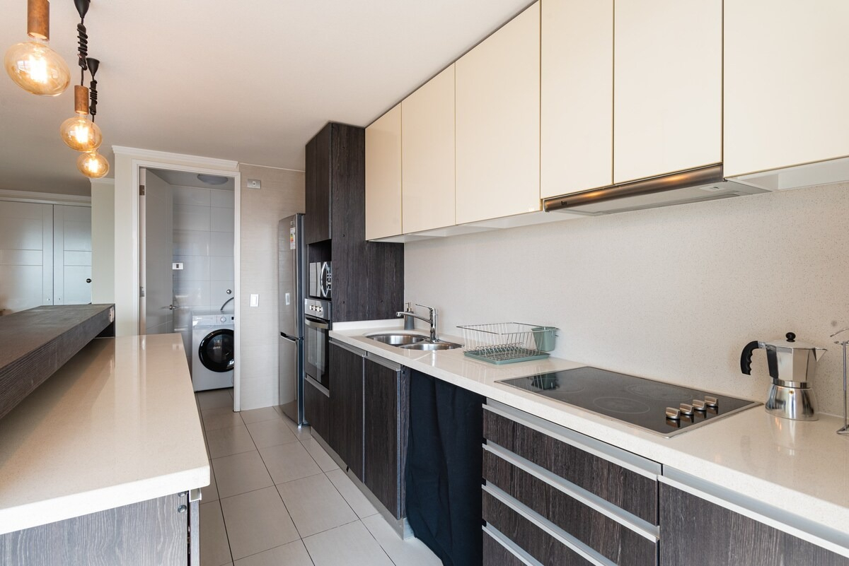 Arriendo Departamento O 2D en suite Walk-in cl&oacute;set 2B 1E 1B Parque Arauco - Las Condes