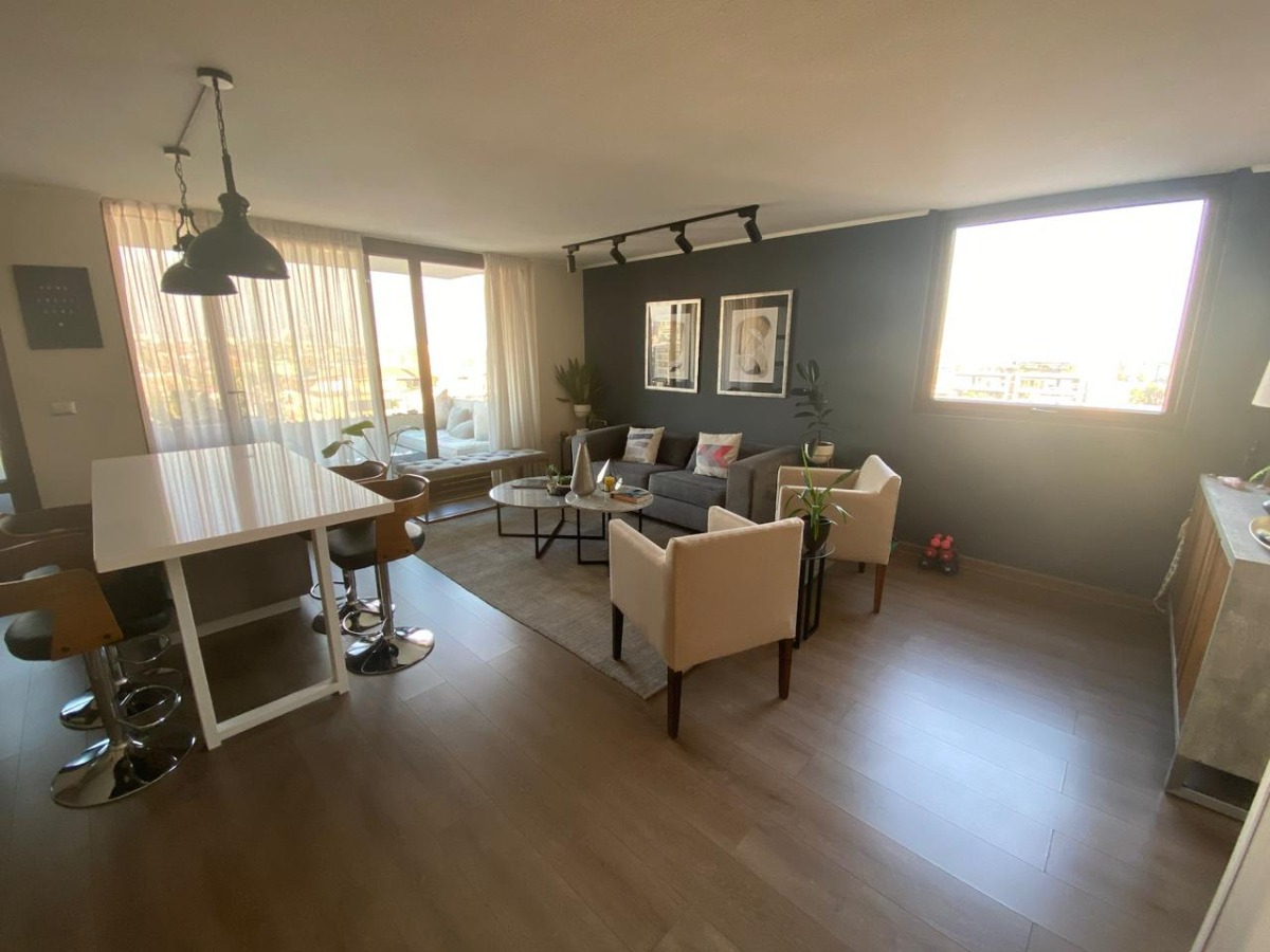 Arriendo Departamento SO 2D en suite Walk-in cl&oacute;set 2B 1E Campus Oriente - Providencia