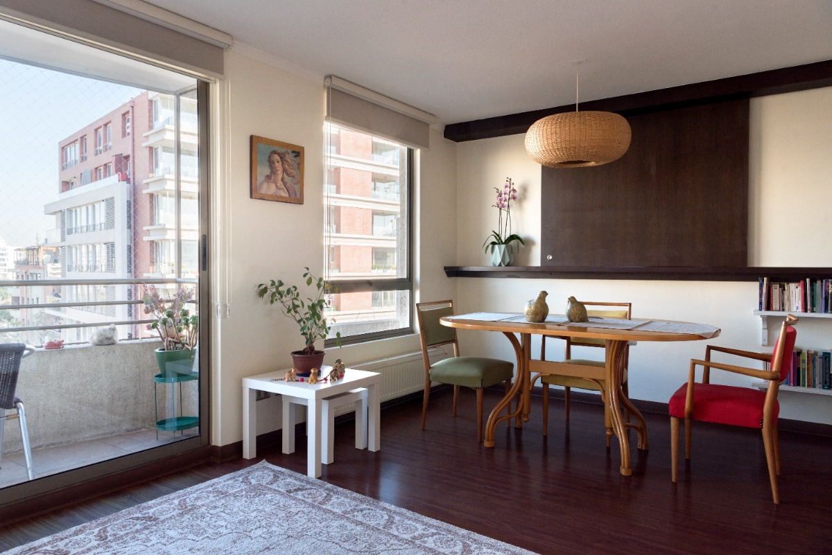 Venta Departamento SP 2D en suite Walk-in cl&oacute;set 2B 1E 1B Las Lilas - Providencia