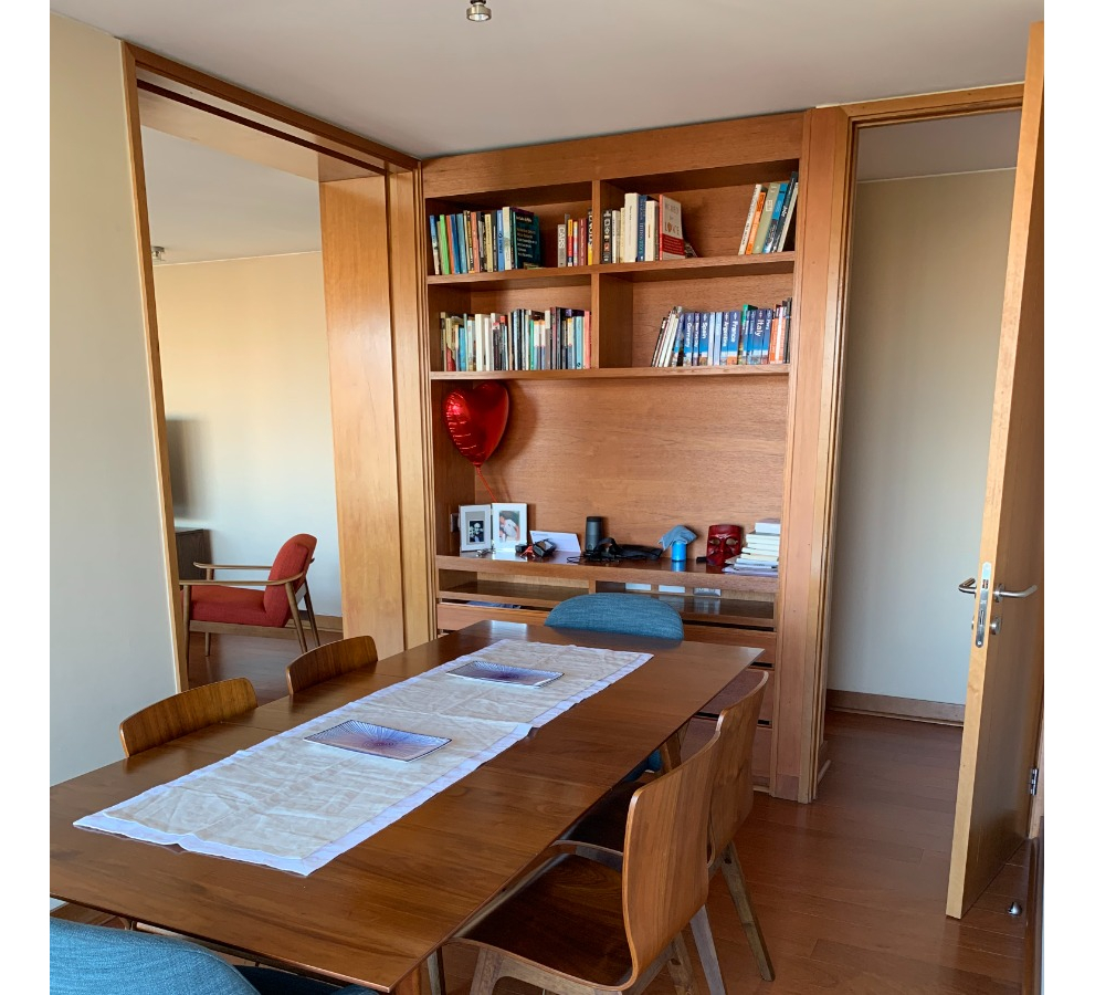 Venta Departamento SP 4D en suite Walk-in cl&oacute;set 3B 1E 1B Barrio El Golf - Las Condes