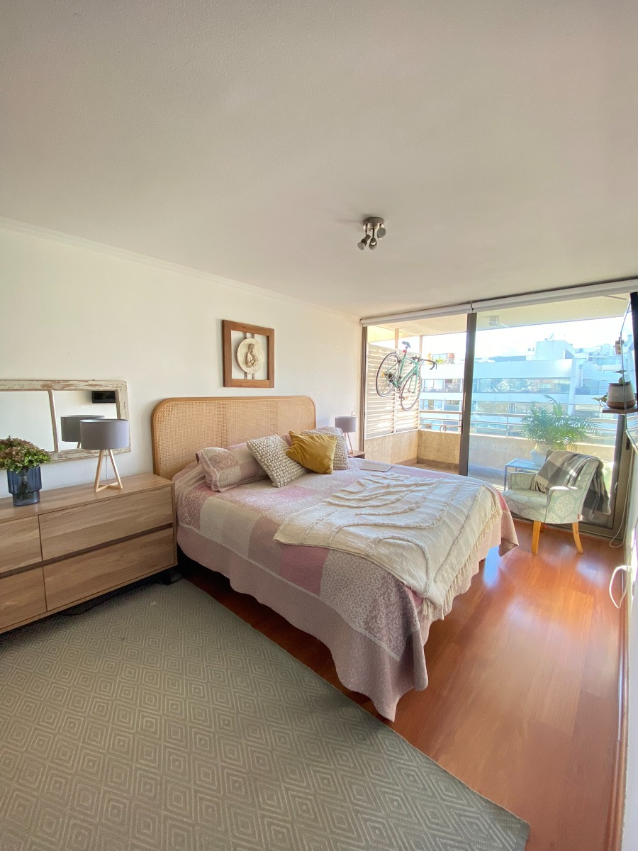 Arriendo Departamento 3D en suite Walk-in cl&oacute;set 2B 2E 1B Metro Hernando de Magallanes - Las Condes