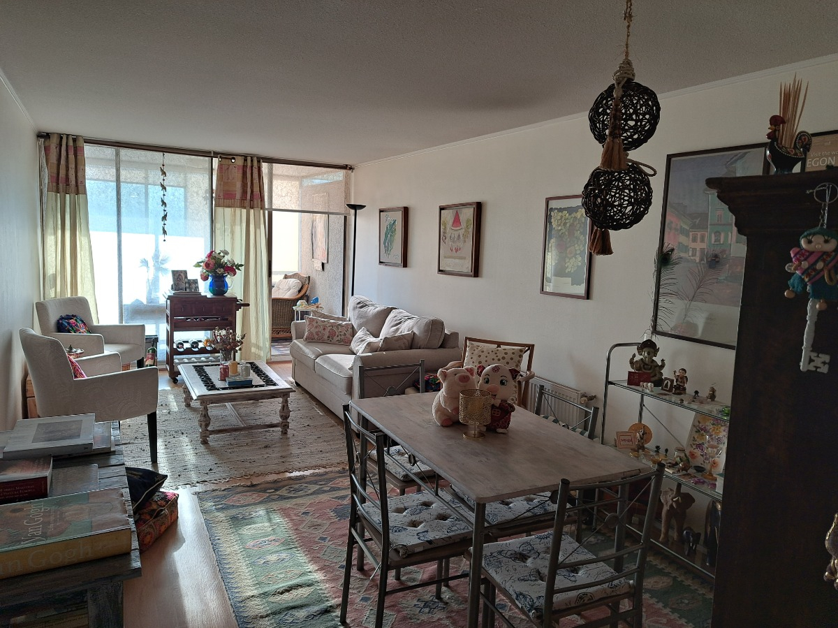 Venta Departamento P 2D en suite Walk-in cl&oacute;set 2B 1E 1B Rotonda Atenas - Las Condes