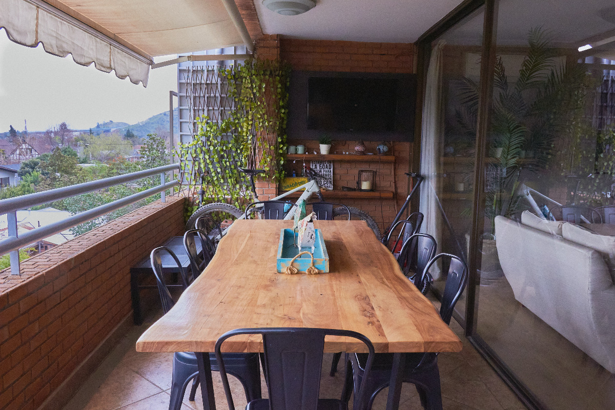 Arriendo Departamento SO 5D en suite Walk-in cl&oacute;set 4B 3E 1B Borde R&iacute;o - Casa Piedra - Vitacura