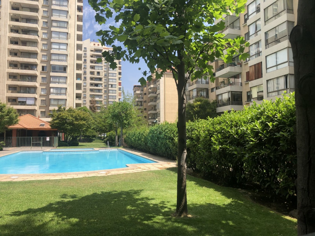Arriendo Departamento O 3D en suite Walk-in cl&oacute;set 2B 1E 1B Parque Padre Alberto Hurtado - Las Condes