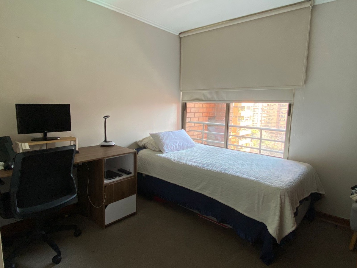 Arriendo Departamento NOSP 3D en suite Walk-in cl&oacute;set 2B 2E 1B Metro Manquehue - Apumanque - Las Condes