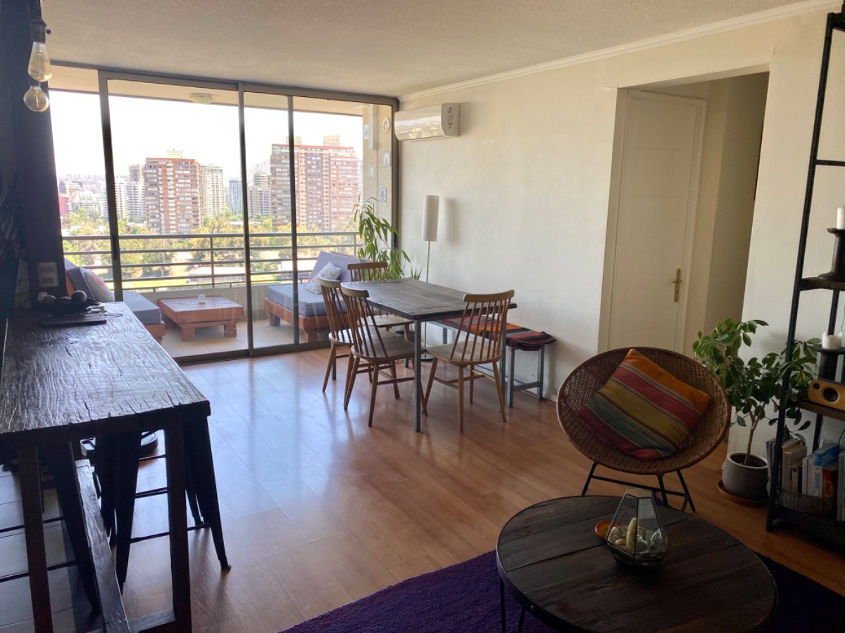Arriendo Departamento NP 2D en suite Walk-in cl&oacute;set 2B 1E 1B Metro Escuela Militar - Las Condes