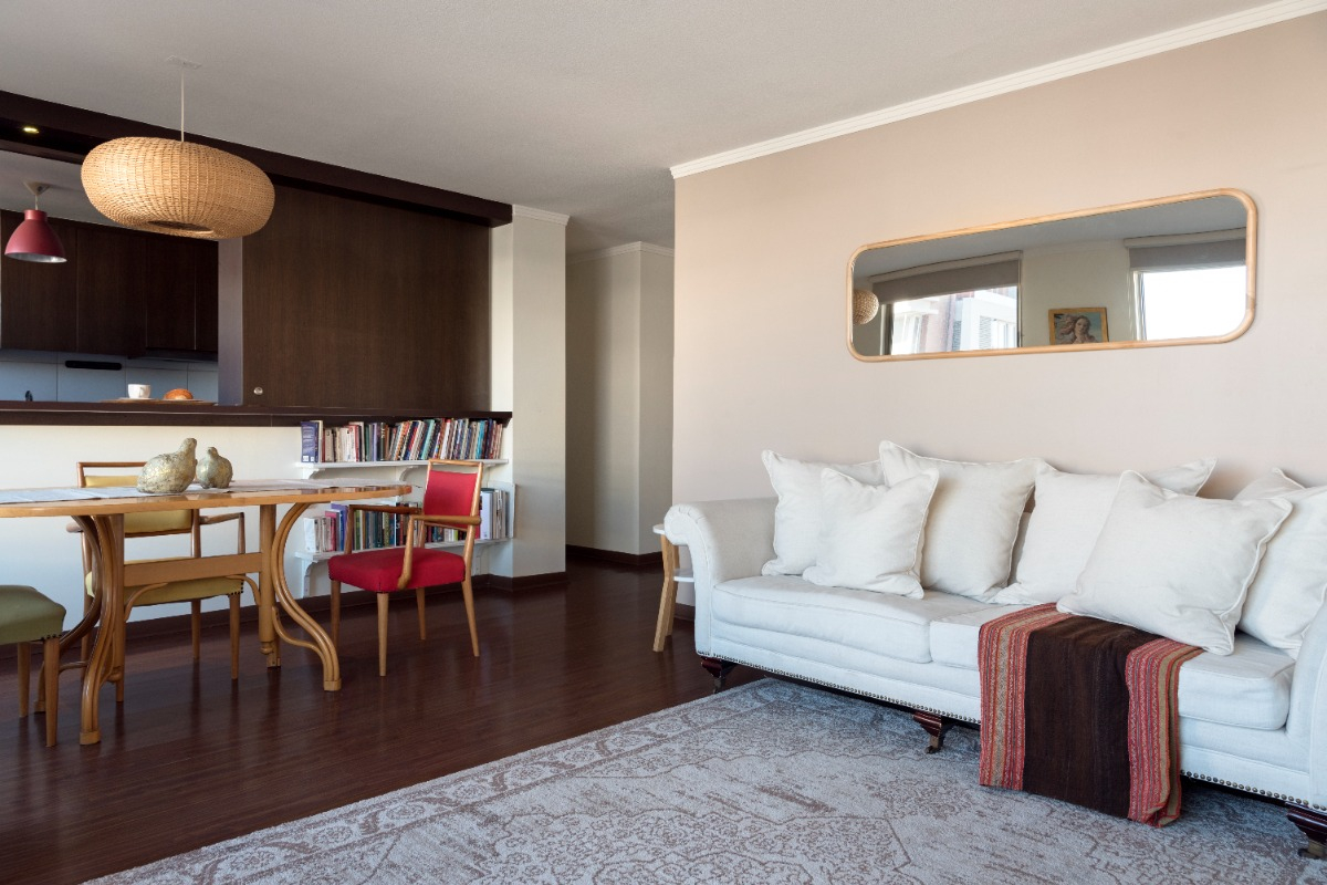 Venta Departamento SP 2D en suite Walk-in cl&oacute;set 2B 1E 1B Las Lilas - Providencia