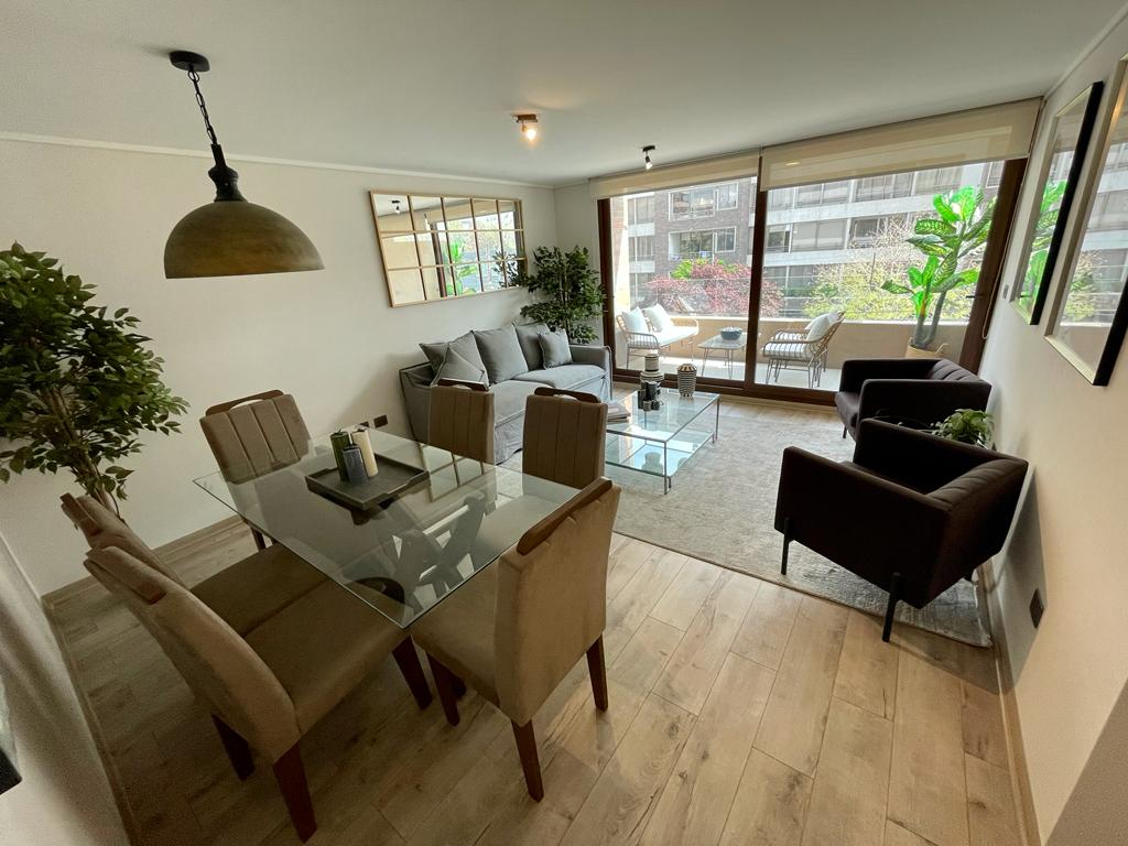Arriendo Departamento N 3D en suite Walk-in cl&oacute;set 3B 1E 1B Las Lilas - Providencia