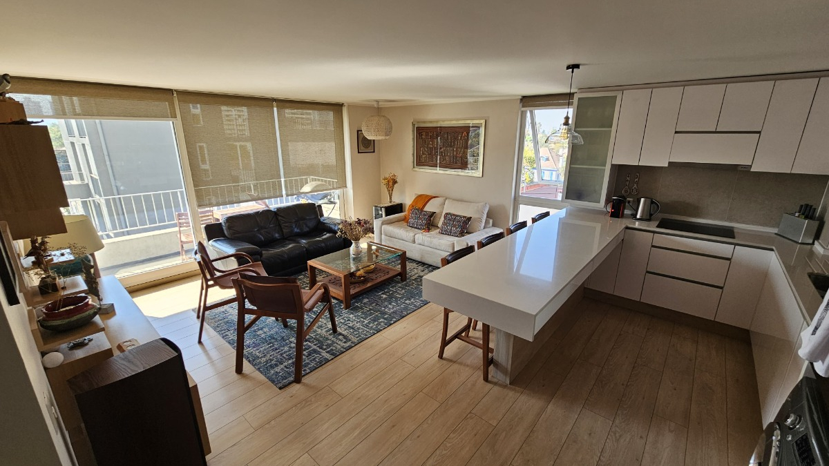 Arriendo Departamento SO 2D en suite Walk-in cl&oacute;set 2B 1E 1B  - Providencia